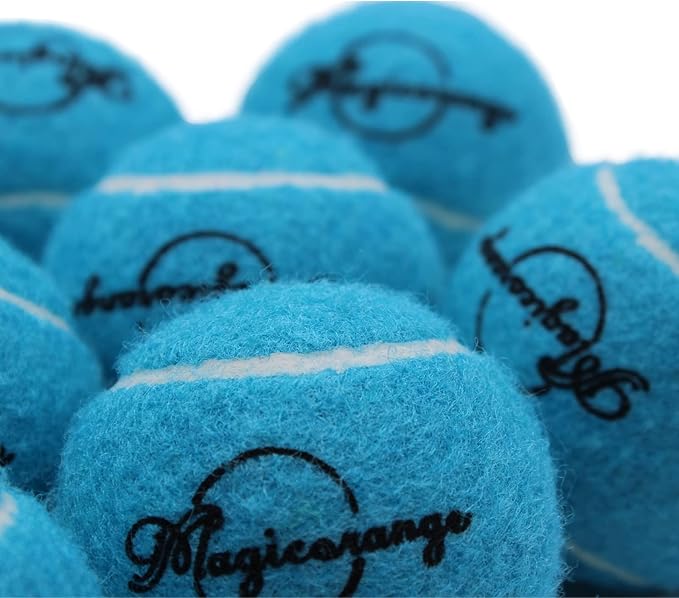 Magicorange Tennis Balls, 60 Pack Advanced Training Tennis Balls Practice Ball, Pet Dog Playing Balls,Good for Beginner Training Ball