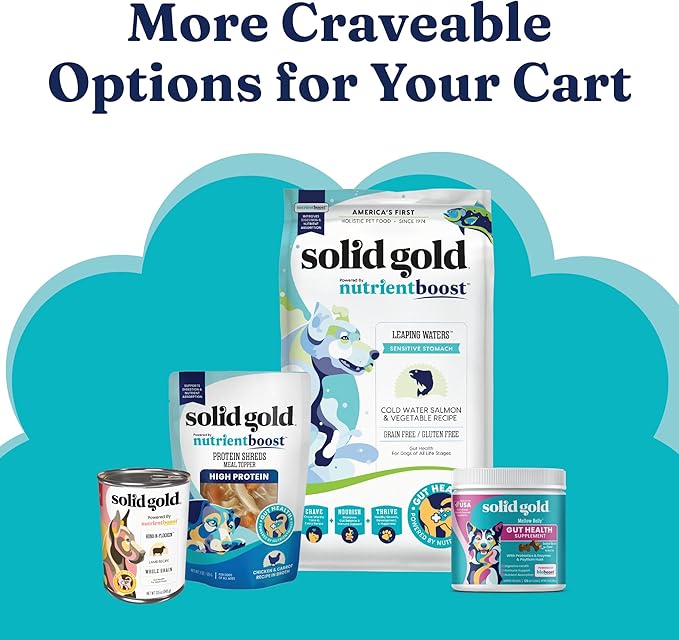 Solid Gold Healthy Dog Treats - Functional Chicken Dog Treat w/Glucosamine Chondroitin for Mobility & Joint Support - Training Treats for Dogs w/Salmon Oil & Superfoods - All Ages & Sizes - 5.2oz