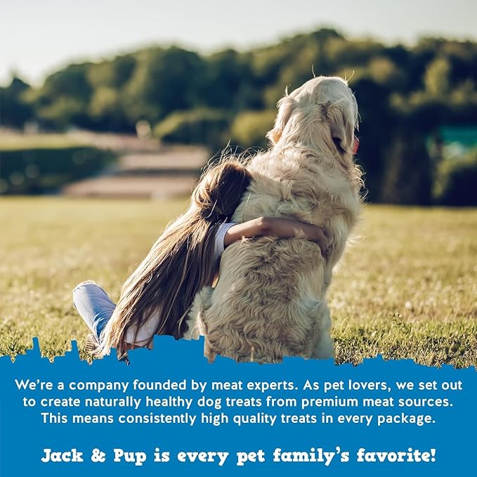 Jack&Pup Pork Femur Bones for Dogs Long Lasting | Gourmet Beef Dog Bones | Single Ingredient, Savory, Rawhide Free (2 Pack)
