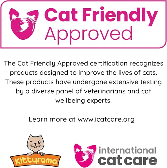 Kittyrama Havana Cat Collar with Bell. Cat Friendly Award Winner. Approved by Vets and Cat Experts. Breakaway Cat Collars Quick Release. Kitten Collar. Won't Rub Fur. Lightweight, Soft & Comfy