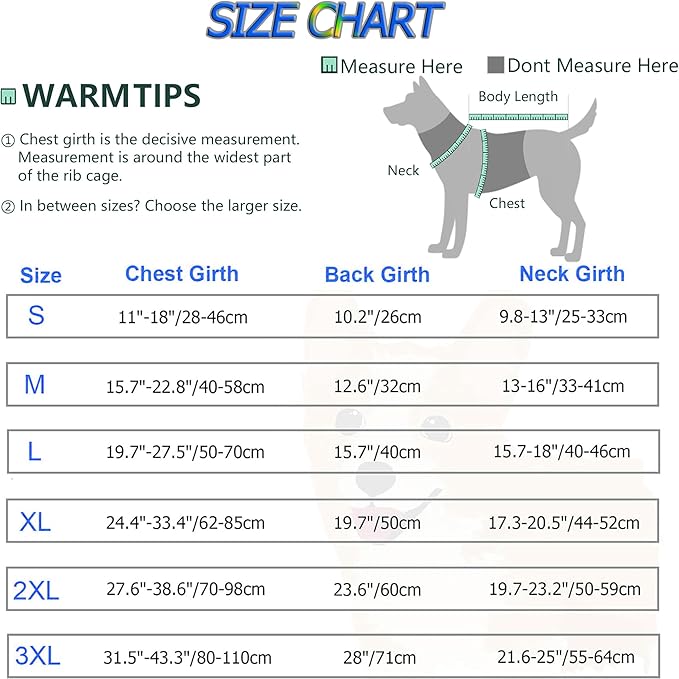 Dogcheer Warm Dog Coat, Waterproof Dog Jacket Christmas Puppy Winter Coat with Buckle, Reflective Adjustable Pet Snow Jacket Turtleneck Fleece Sweater for Small Medium Large Dogs - Blue, 2XL
