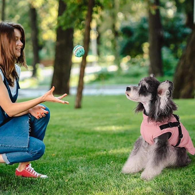 Norbi Dog Winter Jacket with Built-in Harness - Adjustable Warm Coats for Small to Large Dogs - Perfect for Cold Weather