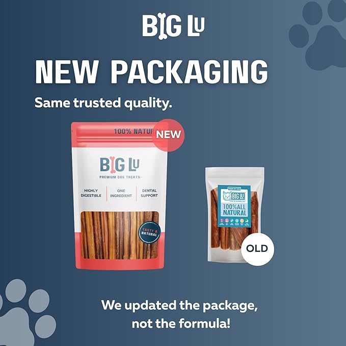 Big Lu – Nail-Free Chicken Feet Dog Chews, 100% Natural Single-Ingredient Treats, Rawhide-Free, Long-Lasting, Rich in Glucosamine and Chondroitin for Joint Health (30 Count, Chicken Feet)