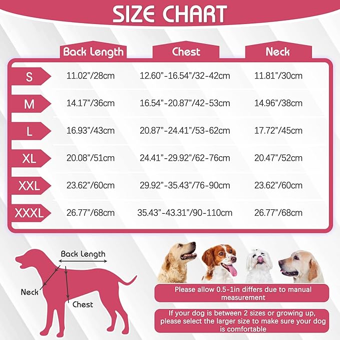 IDOMIK Dog Winter Coat, Reflective Waterproof Dog Jacket for Cold Weather, Warm Pet Coats for Small Medium Large Dogs, High Collar Doggy Fleece Snow Jacket, Winter Vest with Adjustable Buckle,XL