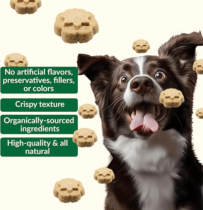 Dig Defence Premium Dog Treats - Pumpkin/Green Pea and Sweet Potato/Apples, Natural Ingredients, Baked Gourmet Snacks for Small & Big Dogs, Healthy Training Treat, 2 Pack