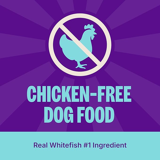 Wellness Complete Health Dry Dog Food with Grains, Natural Ingredients, Made in USA with Real Meat, All Breeds, For Adult Dogs (Whitefish & Sweet Potato, 30-Pound Bag)