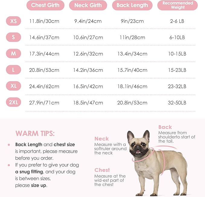 KOESON XL Dog Sweater for Large Size Dogs, Turtleneck Extra Large Sweater for Dogs Girl Boy, Warm Large Dog Sweaters for Christmas, Soft Doggie Winter Knitwear with Sleeves, Pink, XLarge
