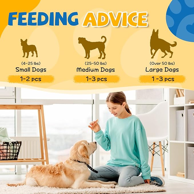 Gazeupon Dog Treats, Chicken Wrapped Sweet Potato, Healthy Training Snacks for Dogs w/Glucosamine Chondroitin, Rawhide Free