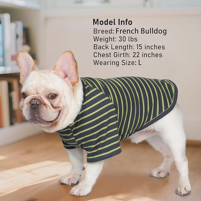 KYEESE 3Pack Dog Sweater Comfy Dog Sweaters for Small Dogs Male Pullover Cat Sweaters Dogs Sweatshirt with Sleeves Lightweight Puppy Fleece Sweater Soft Cat Clothes Stretchy Pet Coat for Cold Weather