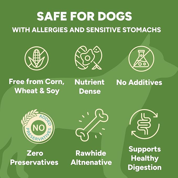 Gaines Family Farmstead Sweet Potato Chews for Dogs - 32 oz Bag, Single Ingredient, Sweet Potato Dog Treats, High Fiber, Grain-Free, Rawhide Alternative, Vitamin-Rich, Made in USA