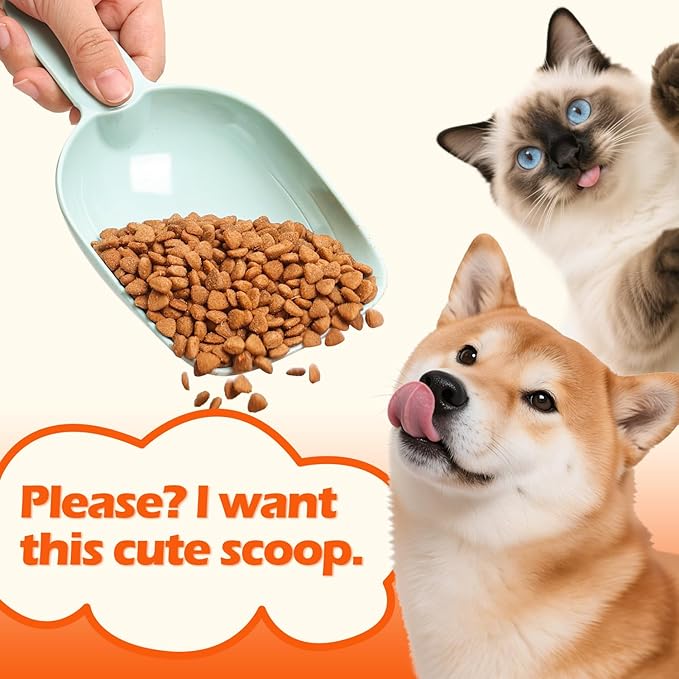 Dog Food Scoop 1 Cup, One Cup Measuring Cup, Food-Grade Melamine Pet Food Scoop, Durable 1 Cup Scoop with Precise Markings, BPA-Free & Dishwasher Safe (Green, 8oz)