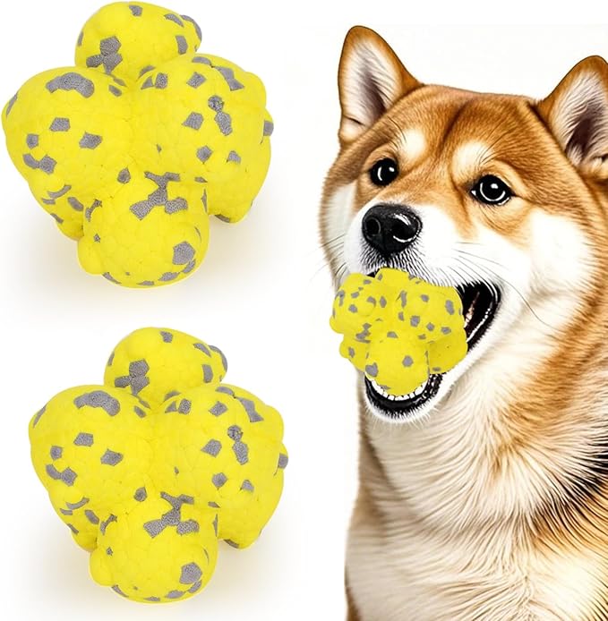 Dog Balls for Aggressive Chewers, ETPU Dog Toy Ball, Float Tennis Balls for Dogs Aggressive Chewers, Indestructible Tennis Ball Dogs for Large Medium Small Dogs Grinding Teeth Strong Elasticity