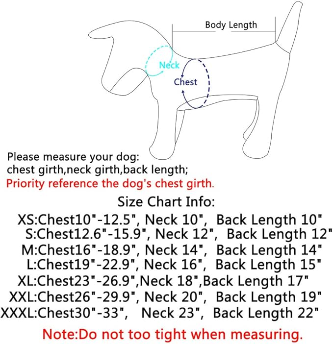 Reversible Dog Coats for Large Dogs Waterproof Warm Dog Jacket for Cold Winter,Red XXL
