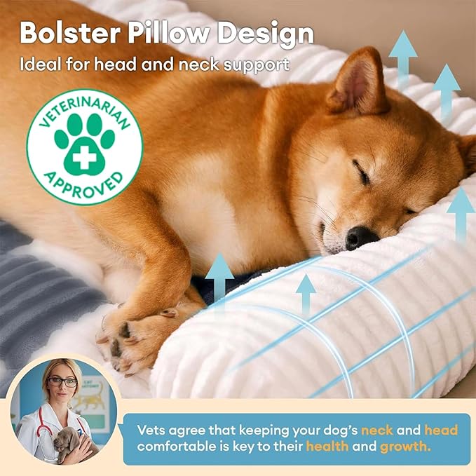 FUNNY FUZZY Pet Couch Covers for Sofa, Dog Couch Bed Washable Plush Pets Mat for Furniture Protector Cream Square Plaid Cozy Sofa Pad for Cats, Black