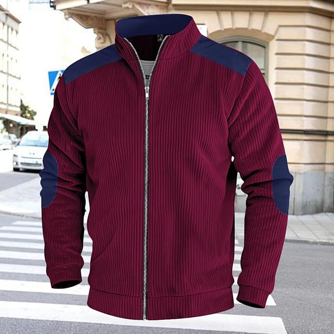 Men's Jacket for Winter Autumn Outdoor Windproof Coat Casual Fashion Zip Up Jacket