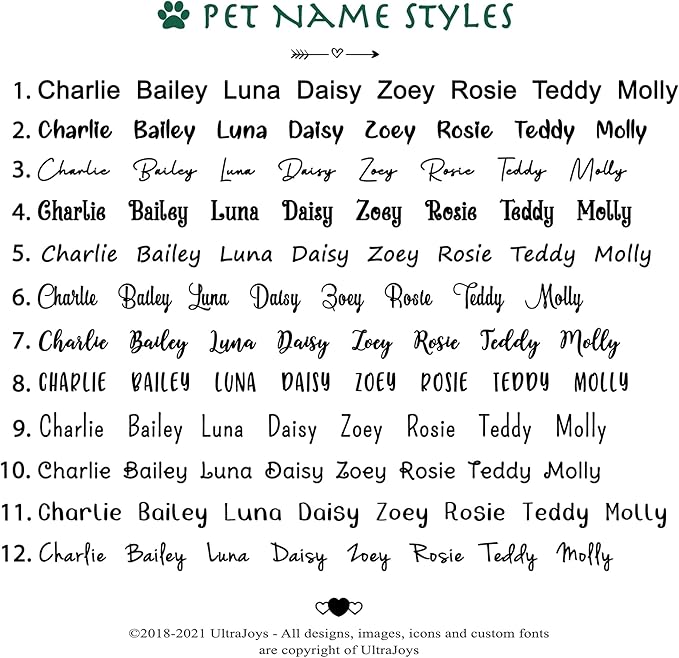 Ultra Joys Cat ID Tag Personalized Pet Tags, Durable Stainless Steel Small Pet Mini Dog Cat Tag Lightweight - Shield Tag in Silver
