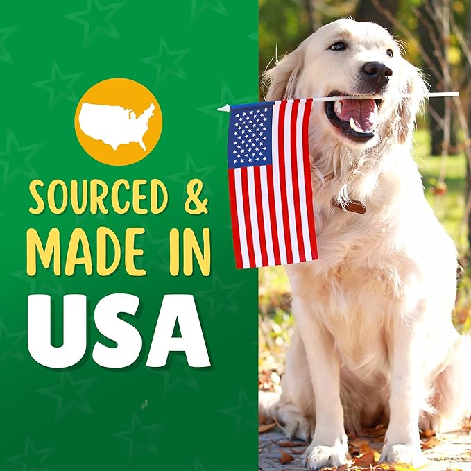 Chicken Wrapped Rawhide Dog Treats – 200ct. Rawhide Chew Sticks – Long Lasting Chews for Small Dogs Made in The USA with Natural Chicken and Beef Hide