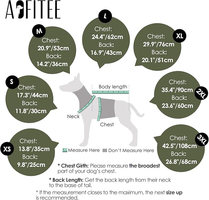 AOFITEE Dog Winter Coat, Dog Coat with Harness Built in, Dogs Jacket for Large Dogs, Reflective Waterproof Pet Puffer Jacket Snowsuit, Warm Fleece Windproof Pet Sweater for Cold Weather, XL