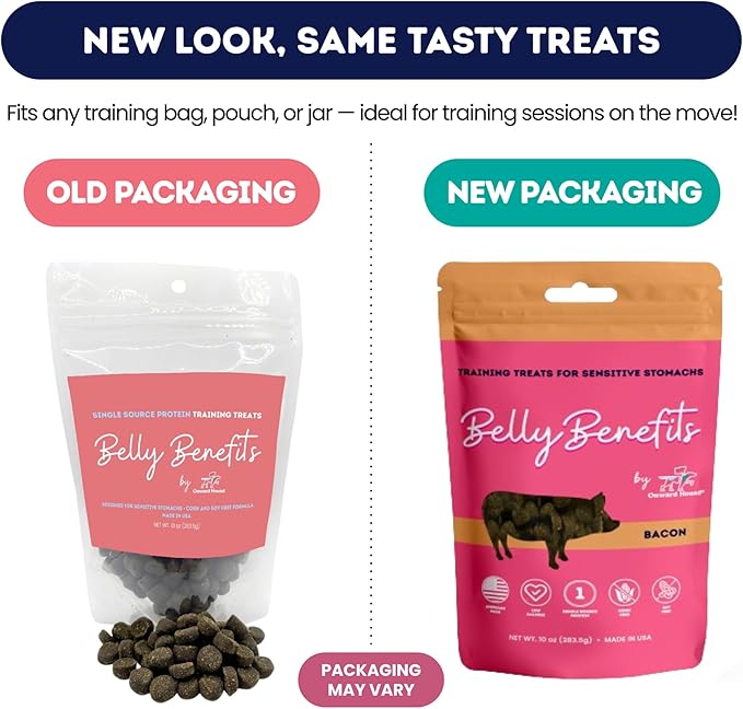 Onward Hound Training Treats for Dogs - Soft Venison - Low Calorie Dog Training Treats for Sensitive Stomachs with Single Source Premium Protein, Corn Free, & Soy Free Formula - 10 oz