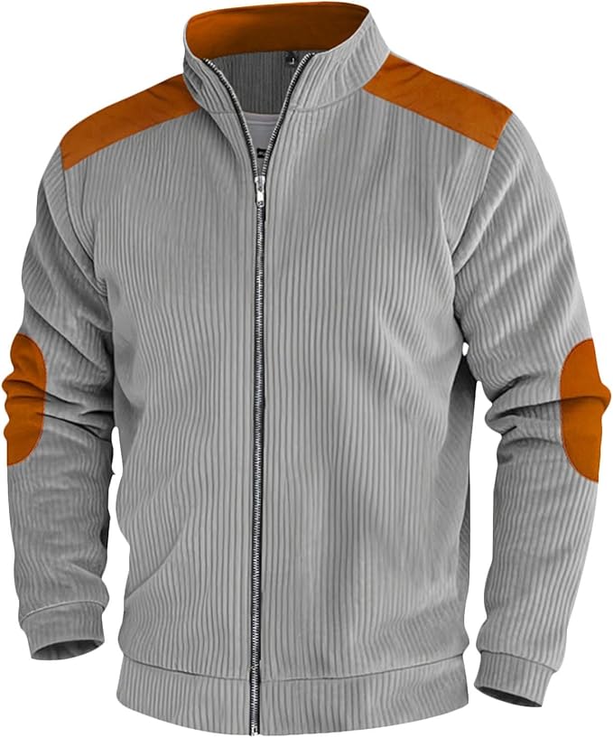 Men's Jacket for Winter Autumn Outdoor Windproof Coat Casual Fashion Zip Up Jacket