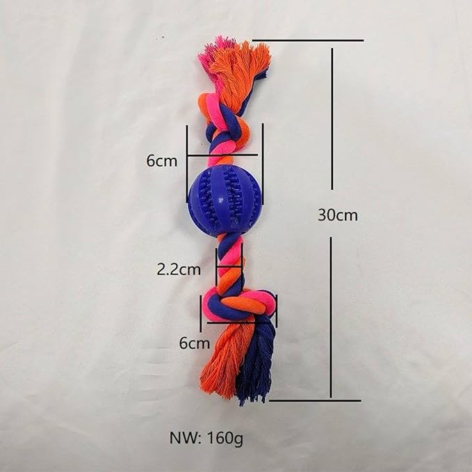 Small Puppy Toys - Puppy Teething Toys, Chew Toys for Dogs, Small Dog Rope Toys, Treat Dispensing Dog Toys for Puppy Training and Dental Health, Ideal for Dog Owners
