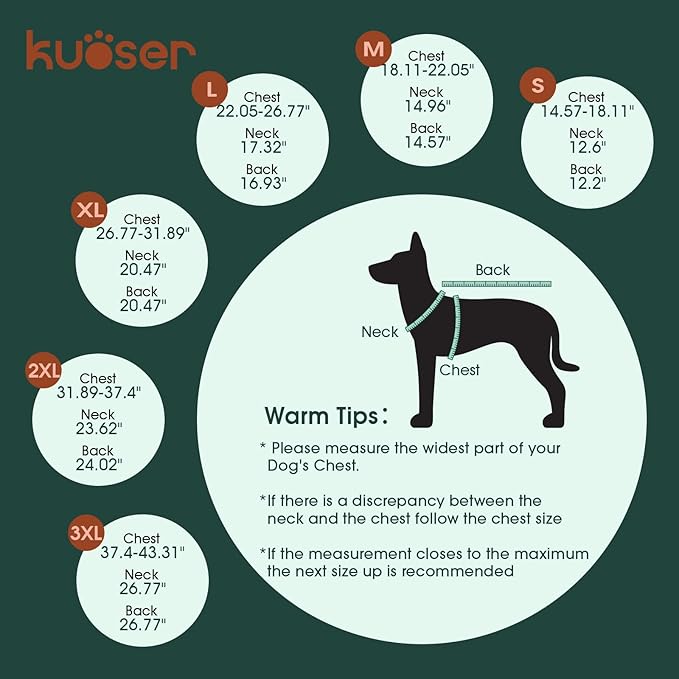 Kuoser Dog Raincoat, Waterproof Dog Rain Jacket with Clear Hooded Double Layer, Lightweight Reflective Dogs Rain Coat with Adjustable Belly Strap, Rain Coats for Medium Large Dogs Outdoor Wear, Pink L