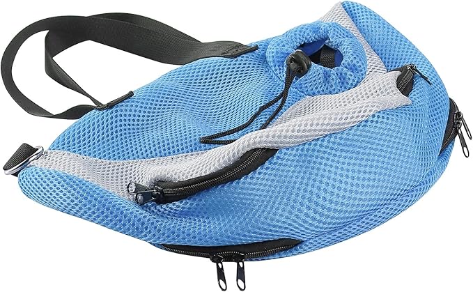 Adjustable Cat Bathing Bag Anti-Bite & Anti-Scratch Bath Washing Mesh Grooming Bag Shoulder Pet Carrier Hands-Free Bag for Small Cats