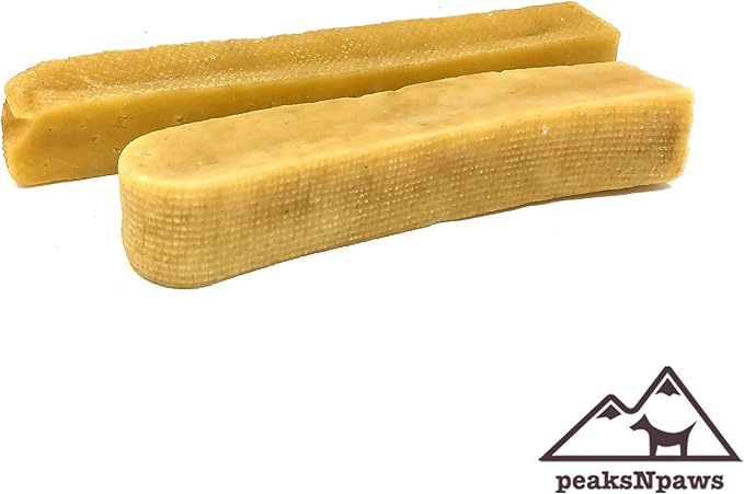 peaksNpaws Premium Yak Cheese Dog Treats - Natural Yak Chews from Himalayan Mountains - Grain Free, Lactose Free - Easily Digestible, 100% Eco-Friendly Packaging (5 Lb. Bag)