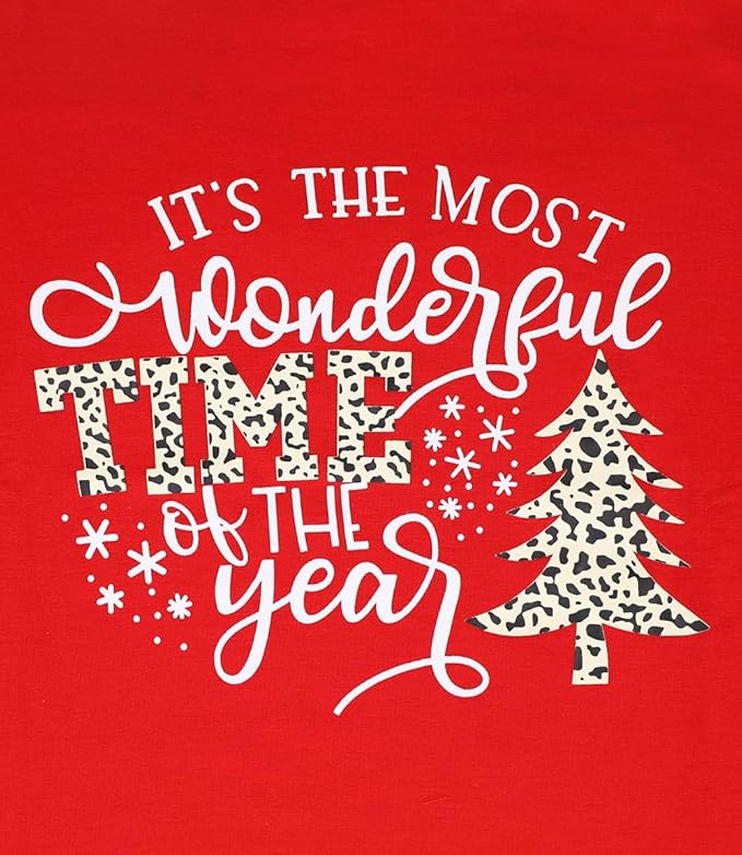 Tobrief Women's Long Sleeve V-Neck Shirts Fall Graphic Tees Loose Casual T-Shirt