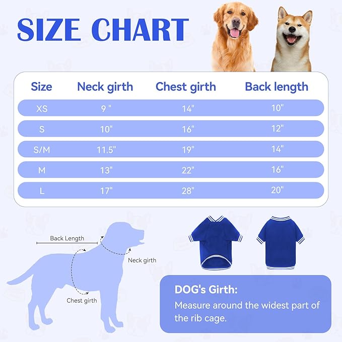Dog Sweater Brushed Fleece Pet Clothes Baseball Jacket Soft Warm Pet Sweater Dog Sweaters for Small/Medium Dogs Boy Girl(Blue-S/M)