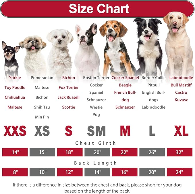 SCENEREAL Dog Pajamas for Large Sized Dogs - Soft Pet Sweater Clothes Pjs, Warm Comfy Puppy Coat Onesie Outfits for L XL XXL Doggie Winter, Holiday Christmas Dog Costume Jammies
