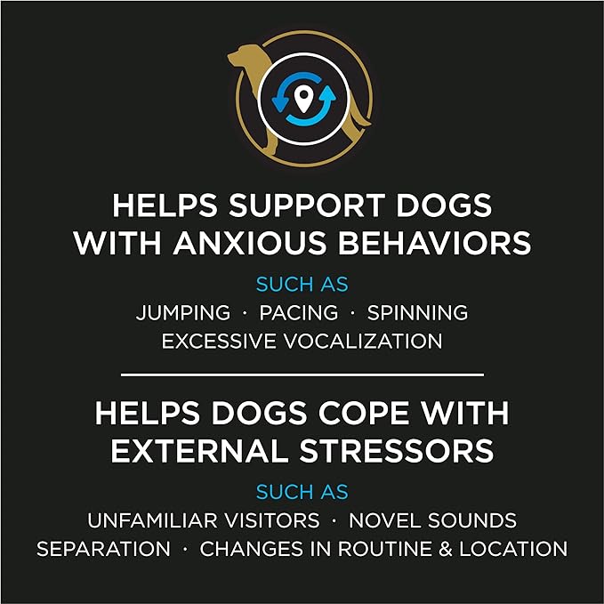 Purina Pro Plan Veterinary Supplements Calming Care - Calming Dog Supplements - 30 ct. Boxes