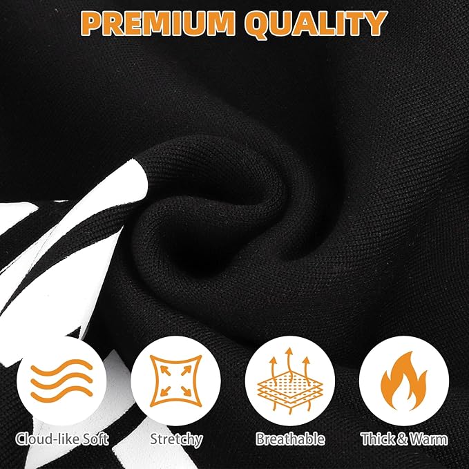 KOOLTAIL Security Dog Hoodie, Fall Puppy Sweater Clothes for Small Medium Large Dogs, Soft Warm Winter Pet Cold Weater Coats Hooded Sweatshirt with Pocket, Dog Halloween Costume for Girl Boy, Black M