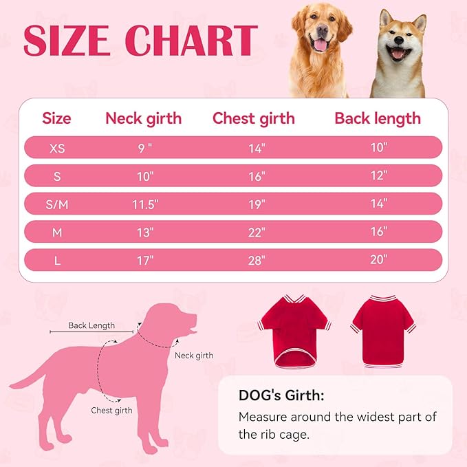 Dog Sweaters for Small Dogs, Brushed Fleece Dog Sweater Baseball Jacket Pet Clothes Soft Warm Sweatshirt Puppy Sweater Boy Girl Pet(Red-S)