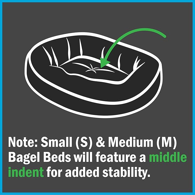 Majestic Pet 24 Inch Suede Shredded Memory Foam Mix Calming Small Dog Bed Washable 24 x 19 x 7 (Inch) - Cozy Soft Round Donut Dog Bed with Spine for Head Support - Pet Bed Navy