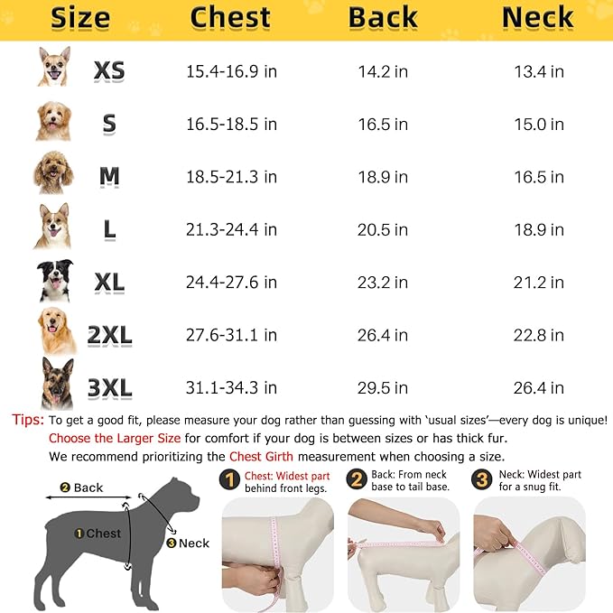 Lukovee Dog Raincoat - Waterproof Rain Jacket with Harness & Removable Hood, Reflective Double Layer Dog Rain Coat Poncho for Small Medium Large Dogs Puppy (3XL, Y)
