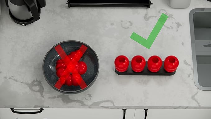 Kong Freezer Holder with Built in Plugs Kong Stand Dog Enrichment (Extra Large (Holds 3))