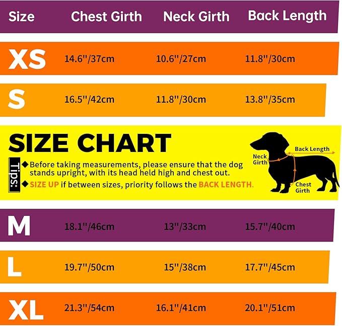 Lelepet Dachshund Coat Warm Dog Winter Coat Waterproof Dog Jacket with Fleece Lining, Reflective Outdoor Dachshund Snowsuit with Leash Hole Adjustable Neckline,Coats for Small Medium Dogs,Purple, XL