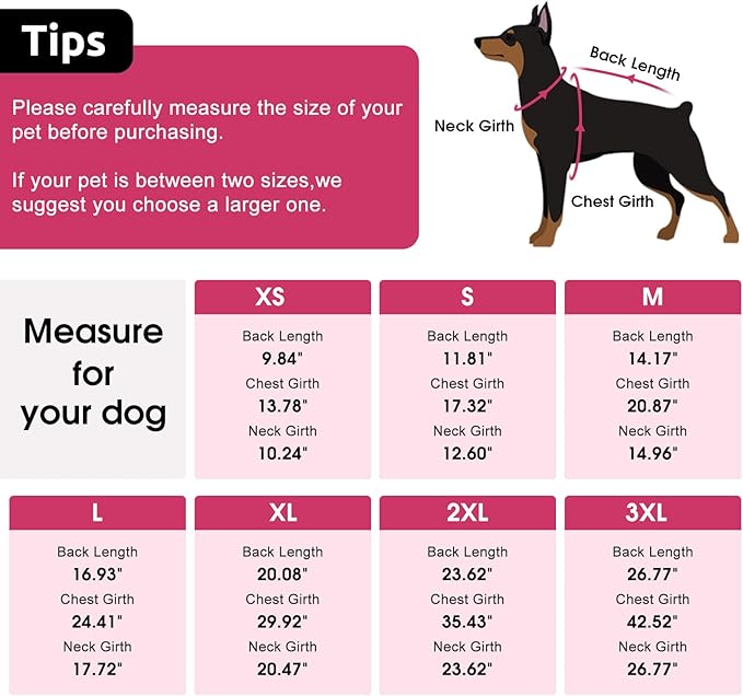 SAWMONG Dog Coat, Warm Dog Winter Coat, Waterproof Fleece Jacket, Cold Weather Dogs Jacket (XL,Rosered)