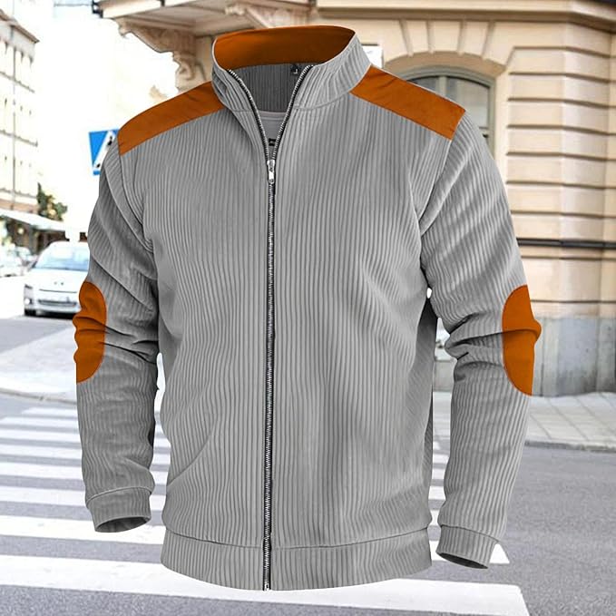 Men's Jacket for Winter Autumn Outdoor Windproof Coat Casual Fashion Zip Up Jacket