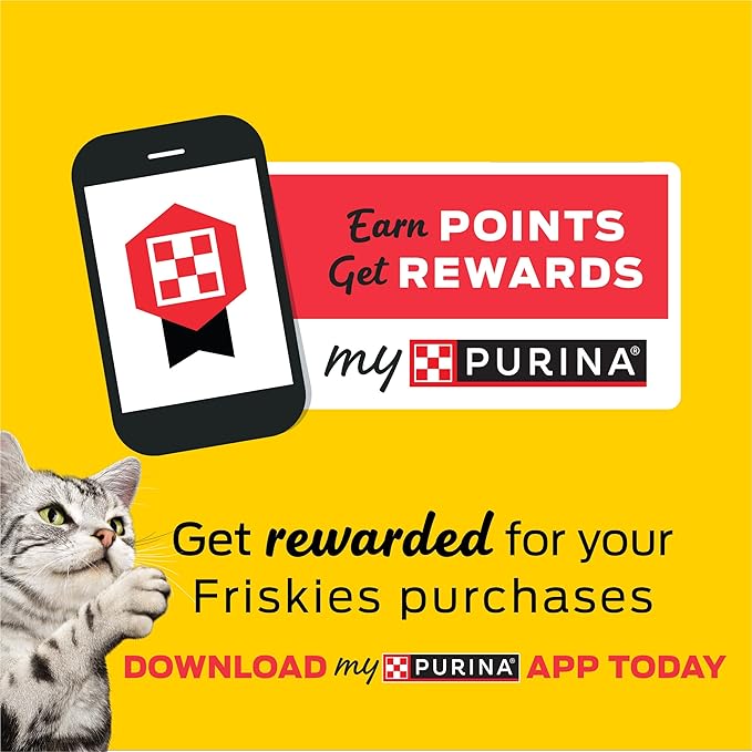 Purina Friskies Indoor Cat Food Meaty Bits Saucy Seafood Bake With Garden Greens in Sauce - (Pack of 24) 5.5 oz. Cans