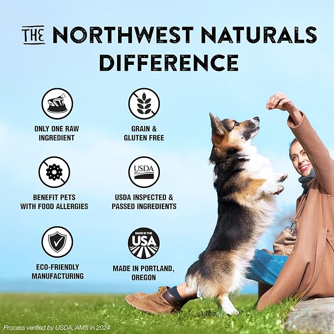 Northwest Naturals Raw Rewards Freeze-Dried Cheddar Cheese Treats for Dogs and Cats - Bite-Sized Pieces - Healthy, 1 Ingredient, Human Grade Ingredients, Natural, Proudly Made in USA, 6 Oz (Pack of 3)