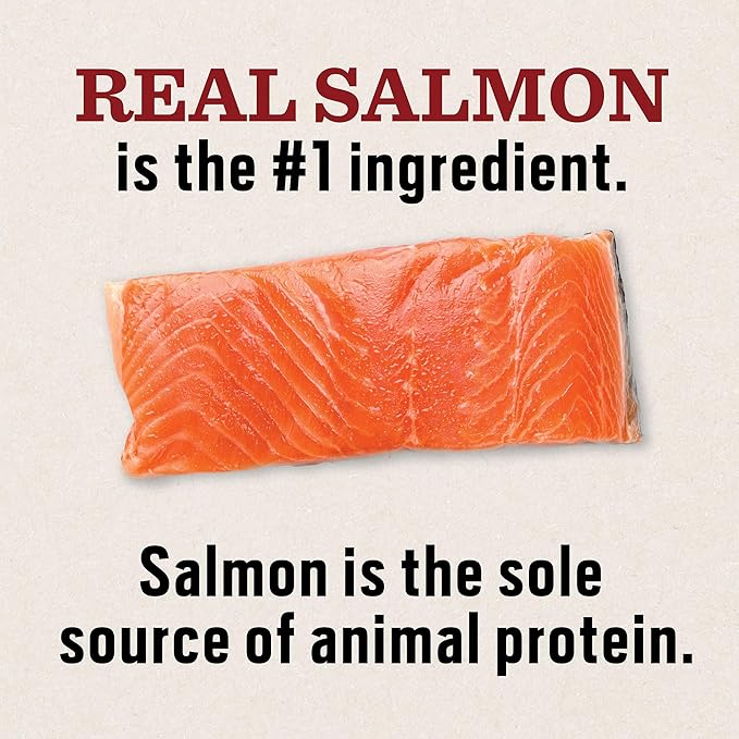 Dr. Pol Grain Free Salmon Dog Food - Premium Natural Dry Dog Food, Limited Ingredient High Protein Veterinarian Formulated Kibble for Any Size or Stage, Allergies, Sensitive Stomach, Salmon 12lb Bag