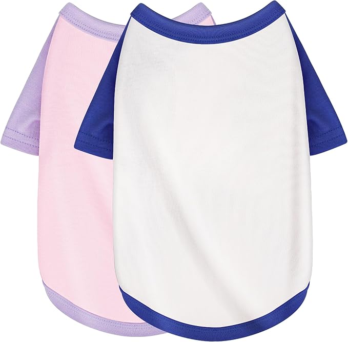 Stylish 2PCS Color Block Dog Shirt: Premium Polycotton Blend, Comfortable, Breathable, and Wrinkle-Resistant. Perfect Apparel for Small, Medium, & Large Dogs, a Must-Have for Pet Lovers 3XL