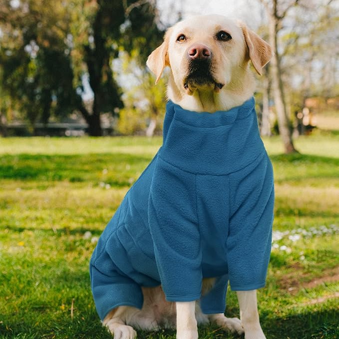 ROZKITCH Doberman Sweater for Dogs, Pet Windproof Warm Cold Weather Jacket Vest Cozy Jumpsuit Apparel Outfit Clothes for Small Medium Large Dog Walking Sleep 2XL