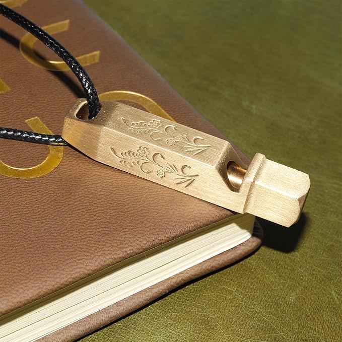 Dog Whistle to Make Dogs Come to You, Emergency Whistle Survival Loud for Women, Metal Whistle with Lanyard, Kayak Whistle Emergency Waterproof for Hikers