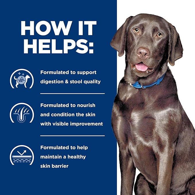 Hill's Prescription Diet d/d Food Sensitivities Potato & Venison Formula Dry Dog Food, Veterinary Diet, 8 lb. Bag