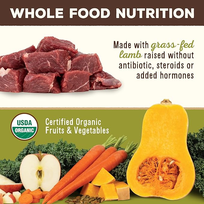 Primal Freeze Dried Dog Food, Pronto Mini Nuggets, Lamb; Scoop & Serve, Complete & Balanced Meal; Also Use as Topper or Treat; Premium, Healthy, Grain Free, High Protein Raw Dog Food (16 oz, 2-Pack)