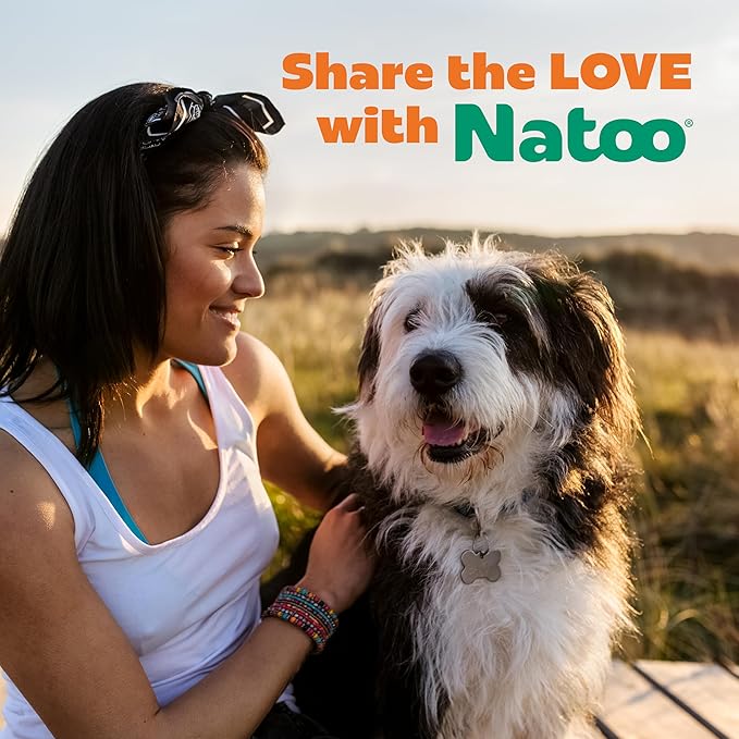 NATOO Biscuits for Small Dogs & Puppies - Crunchy Treats Coconut & Mango – Healthy Natural Dog Biscuits, Rich in Omega 6, Prebiotics & Fiber, Antioxidants for Immunity (8 oz)