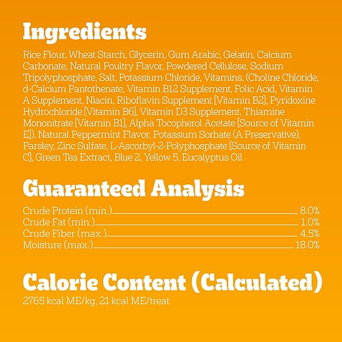 Pedigree Dentastix Small and Toy Breed Dog Treats, Fresh Flavor, (4) 51ct Bags (204 Treats Total)